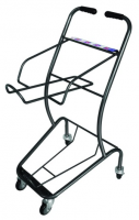 2-tier_Metallic_Shopping_Trolley